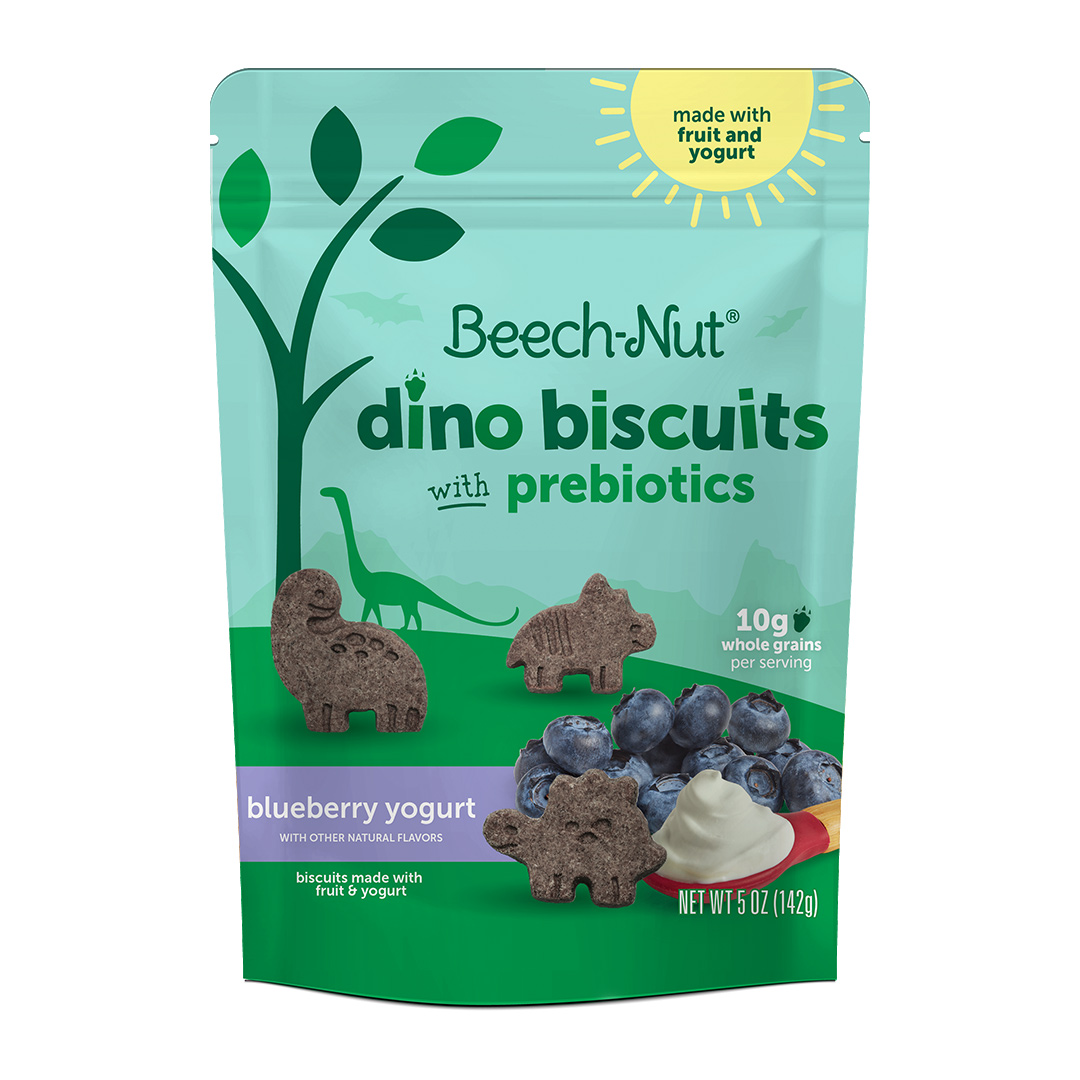 Beech-Nut Blueberry Yogurt Biscuits with Prebiotics