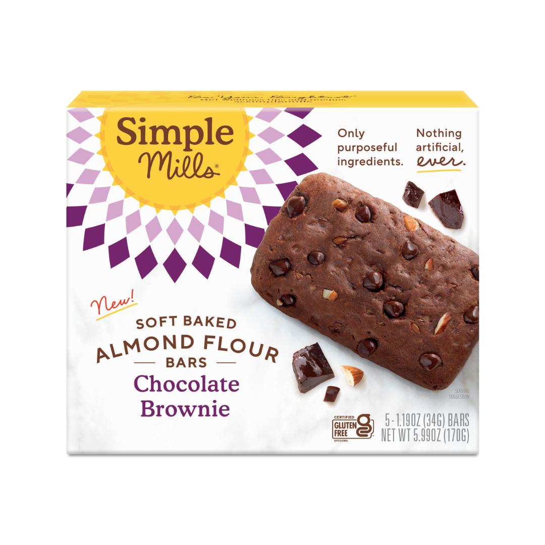 Simple Mills Soft-Baked Brownie Bars