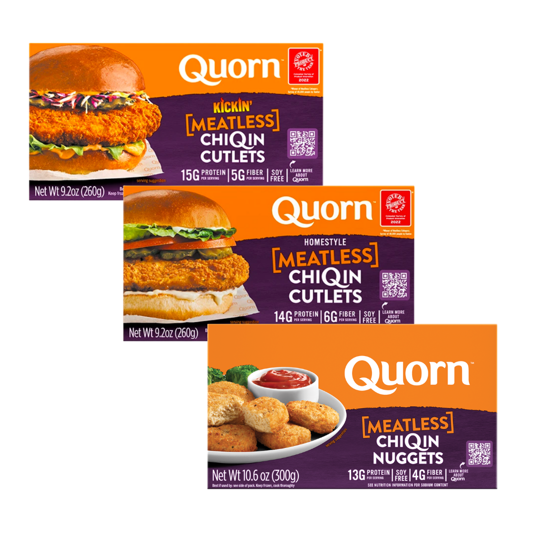 Quorn Foods Meatless ChiQin