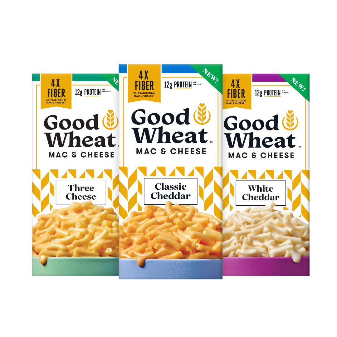 GoodWheat High Fiber Mac & Cheese - Featured