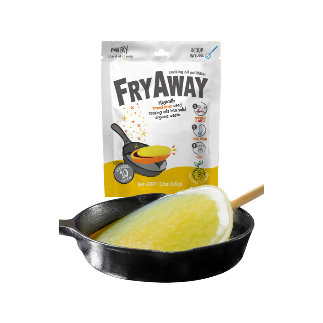 FryAway Cooking Oil Solidifier - Featured