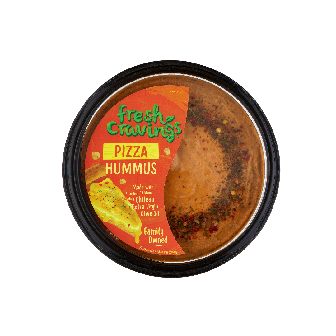 Fresh Cravings Pizza Hummus