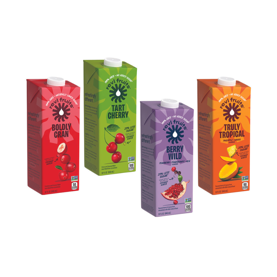 Revl Fruits™ 100% Fruit Juice - Featured