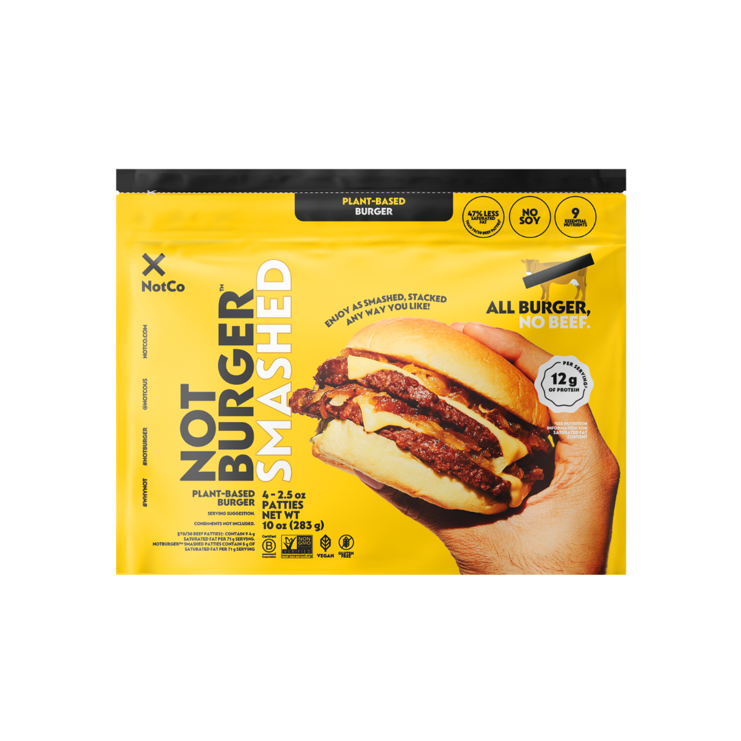 NotCo Plant-Based Smash Burgers