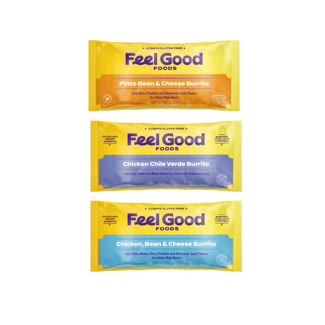 Feel Good Foods Gluten-Free Burritos