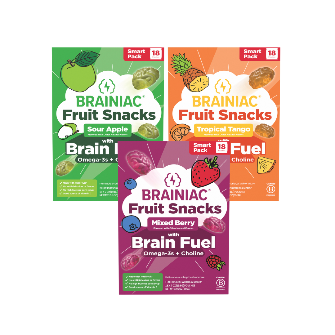 Brainiac Foods Functional Fruit Snacks