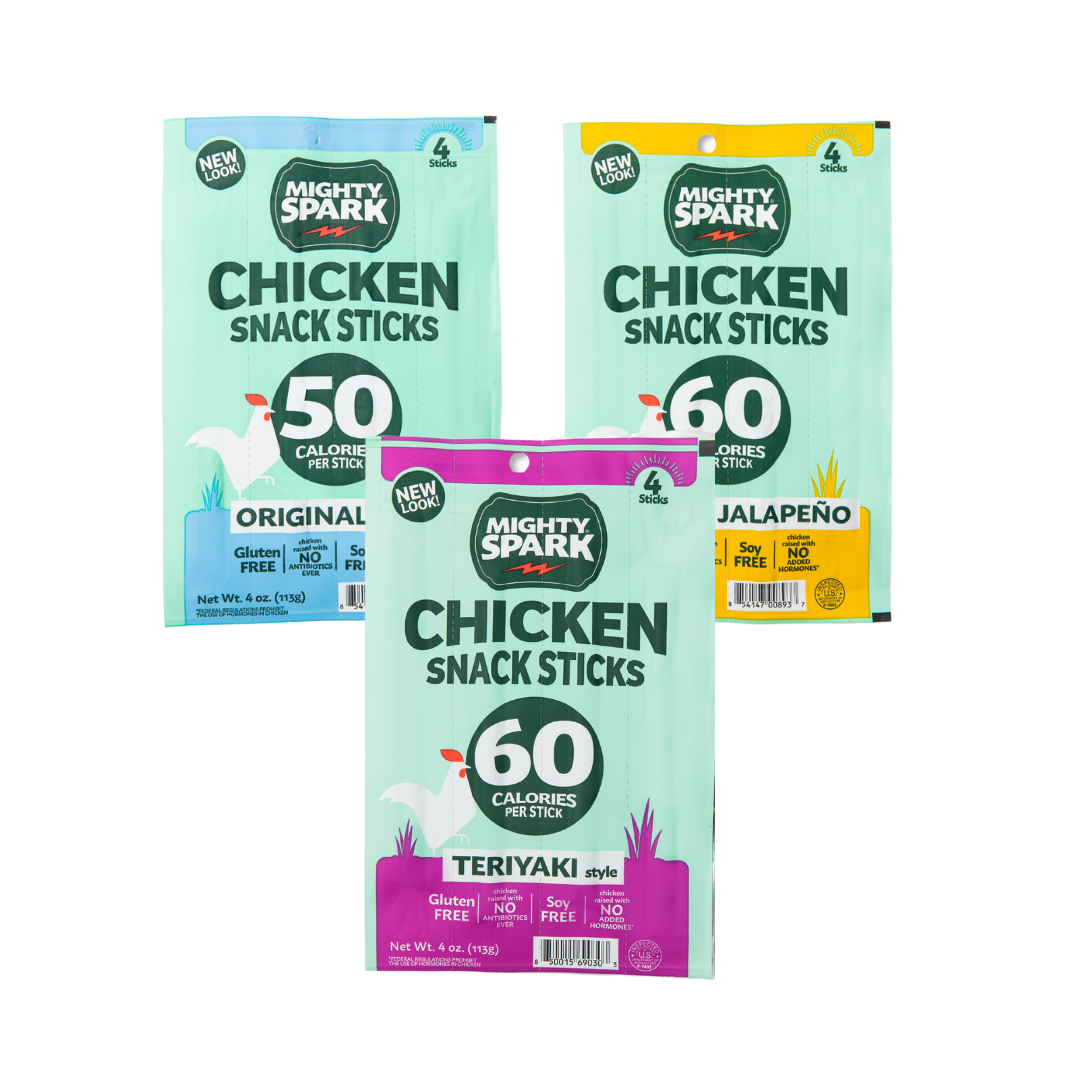 Mighty Spark Chicken Snack Sticks