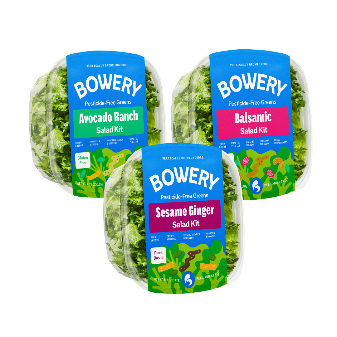 Bowery Farming Fresh Salads & Greens - Featured