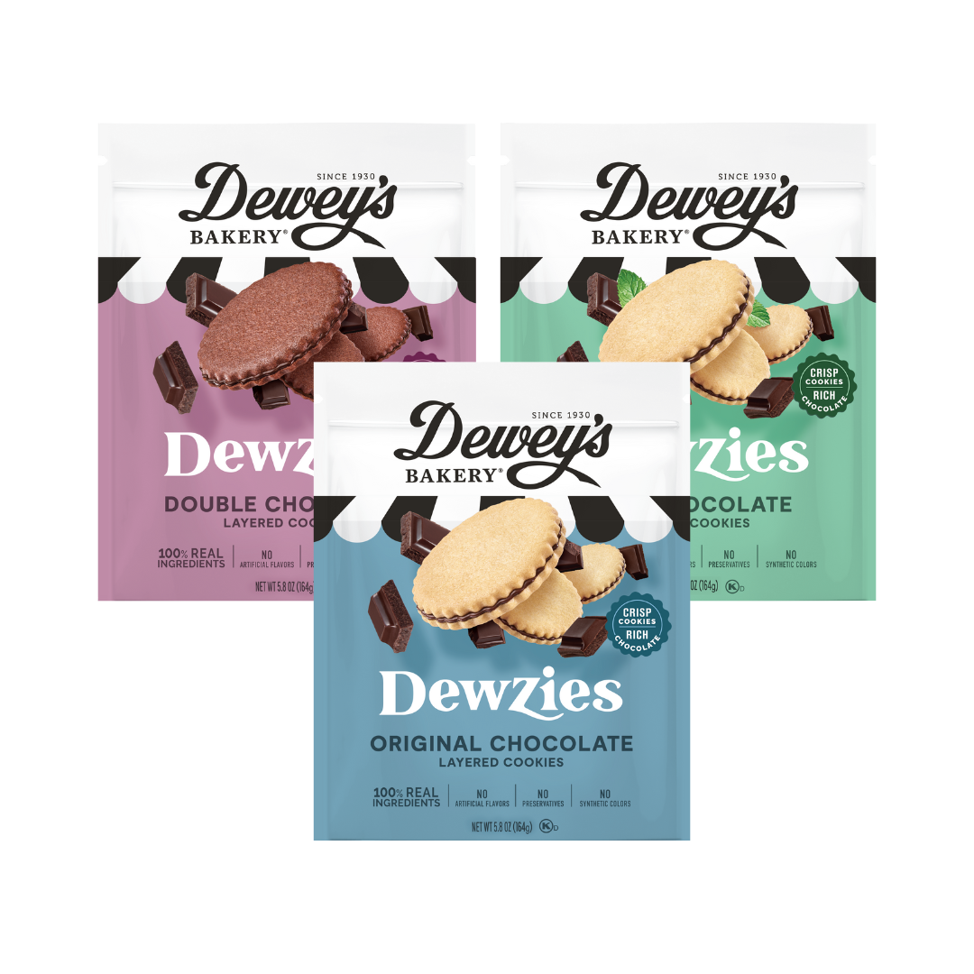 Deweys Layered Chocolate Cookies - Featured