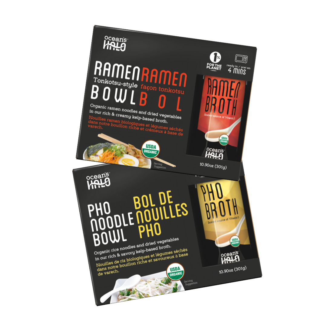 Ocean's Halo Vegan Noodle Bowls