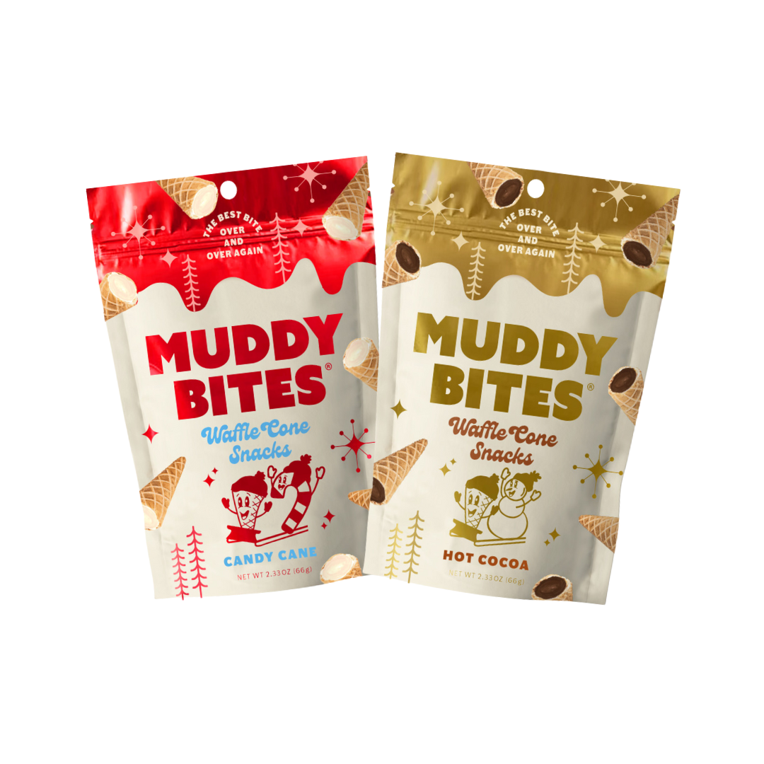 Muddy Bites Mini Waffle Cone Snacks - Featured