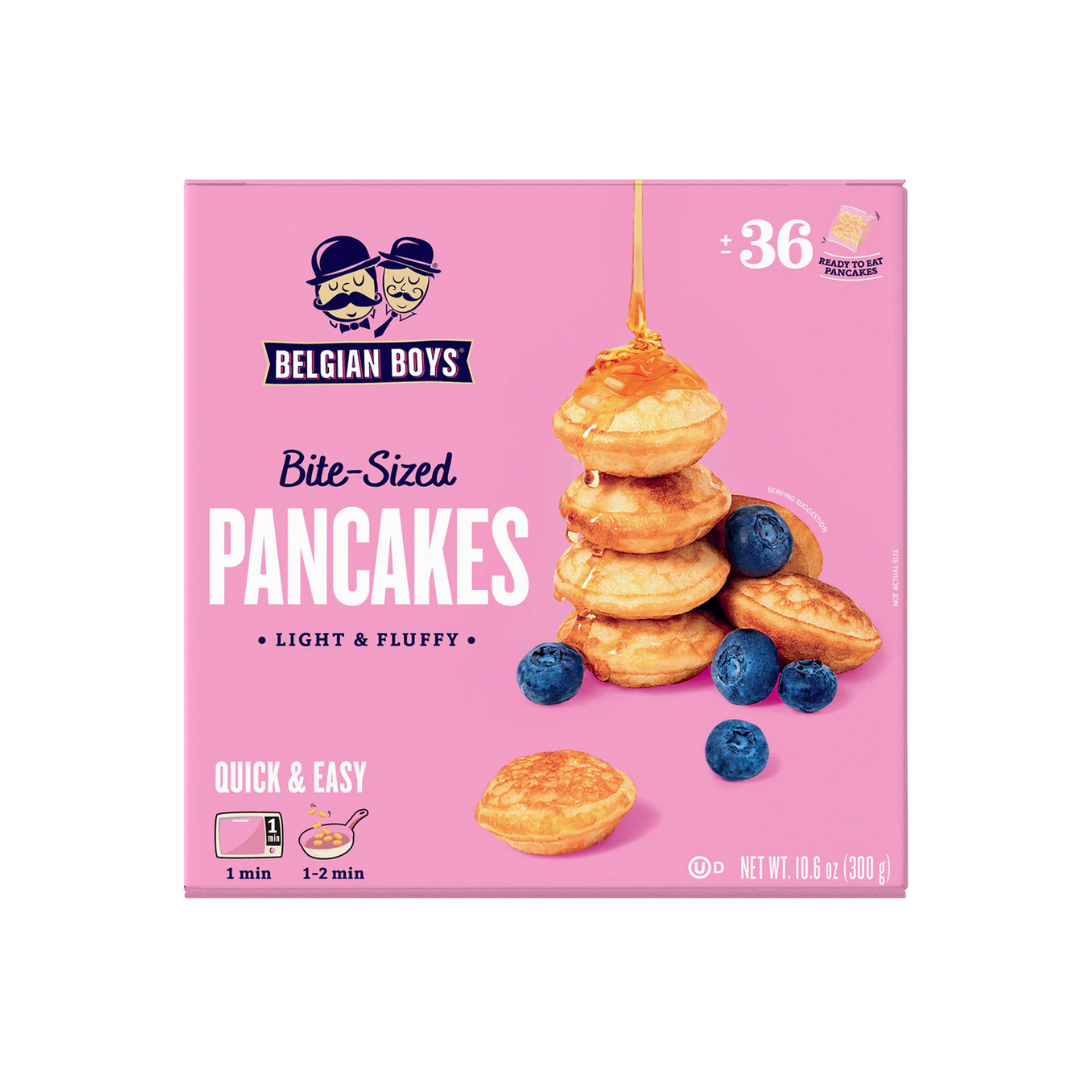 Belgian Boys Mini Pancakes - Featured