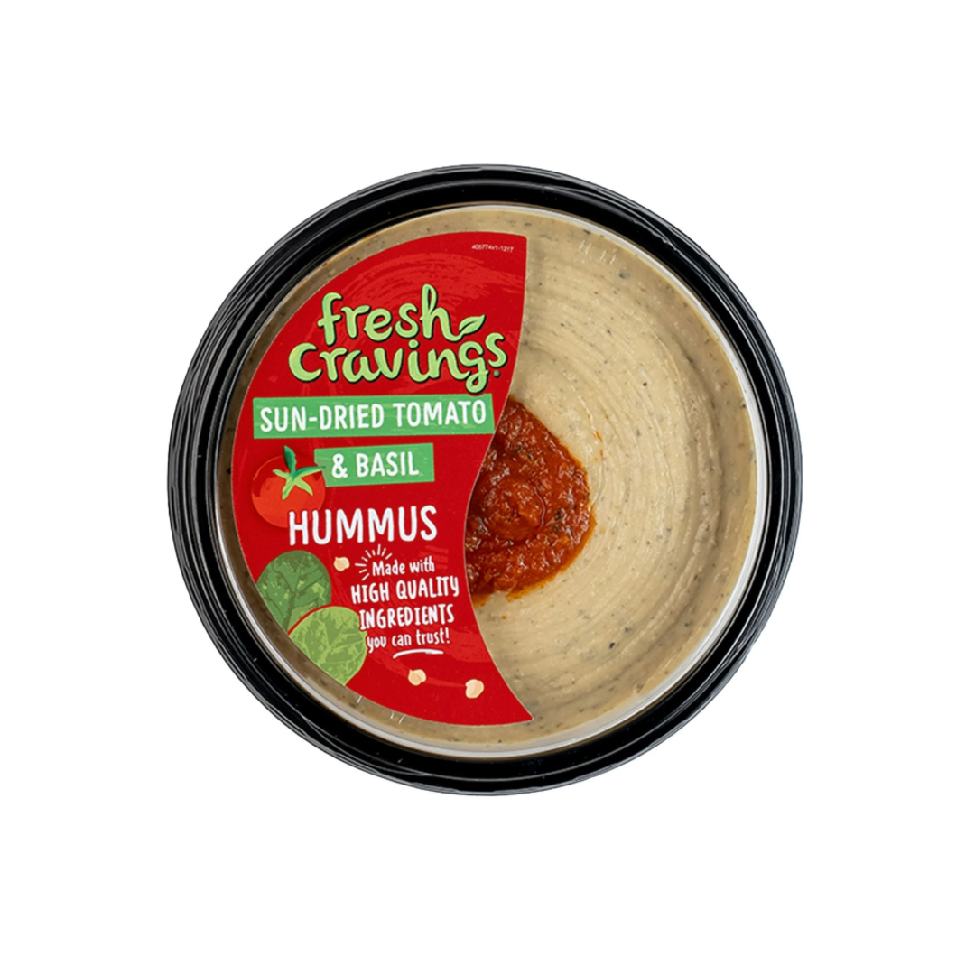 Fresh Cravings Tomato & Basil Hummus Dip
