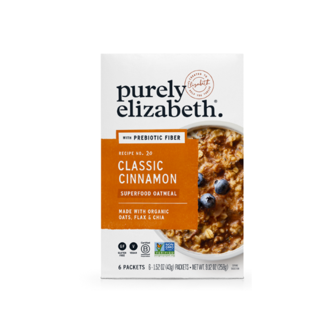 Purely Elizabeth Cinnamon Superfood Oatmeal