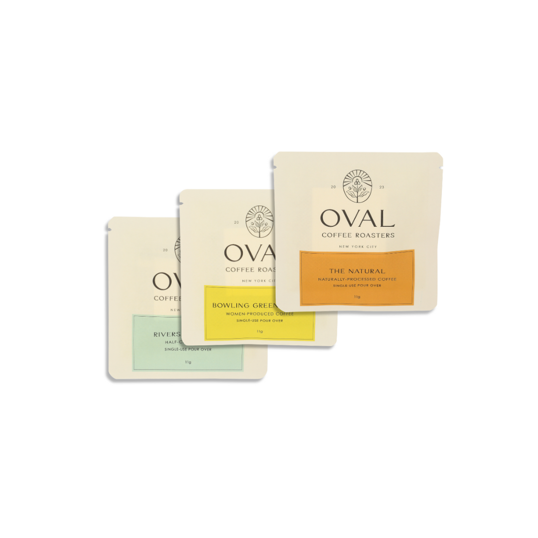 Oval Coffee Roasters Single-Use Pour-Over Coffee - Featured