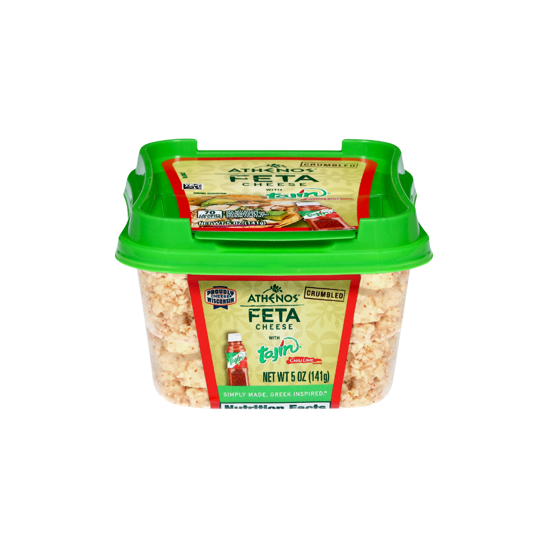 Athenos Crumbled Tajín Feta Cheese