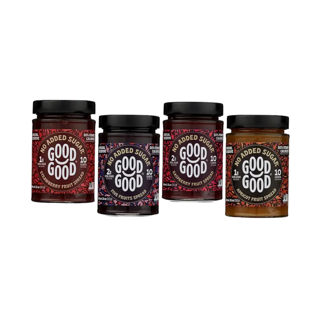 GOOD GOOD No Added Sugar Spreads - Featured