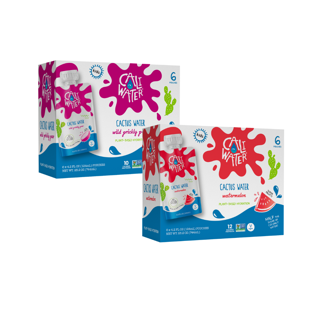 Caliwater Cactus Water Pouches Case