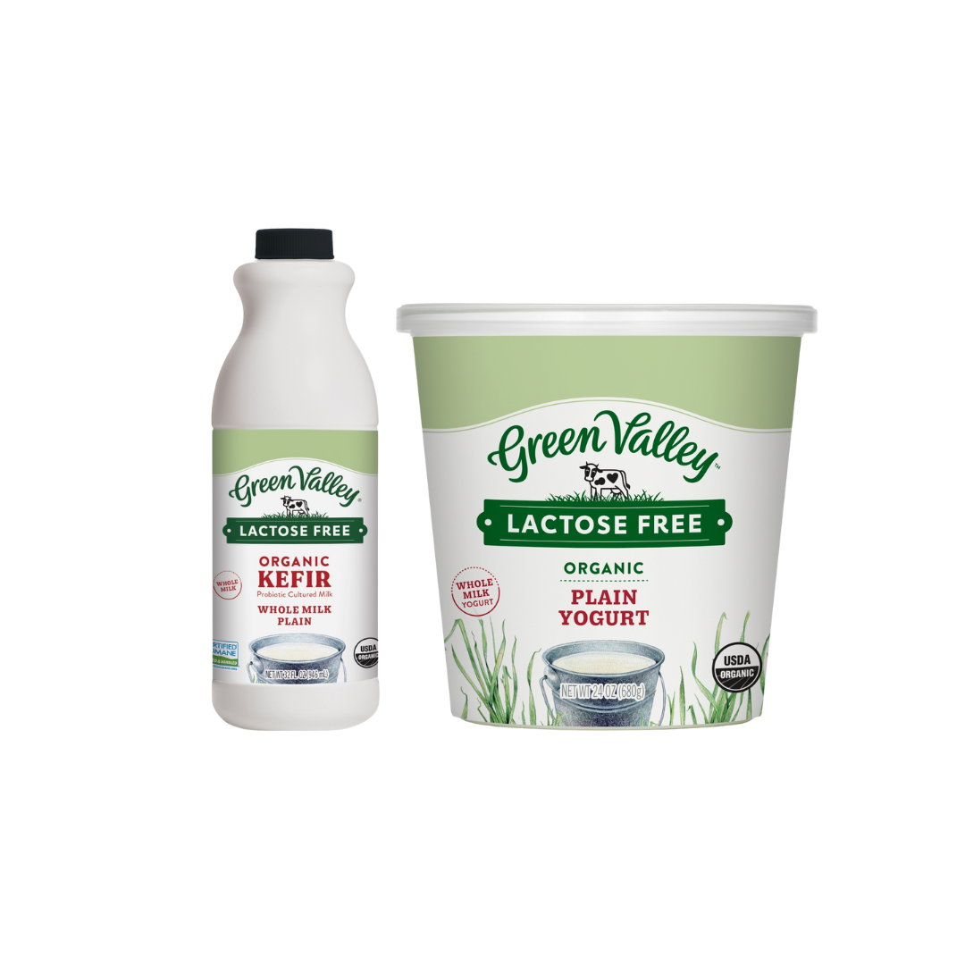 Green Valley Lactose Free Yogurt + Kefir