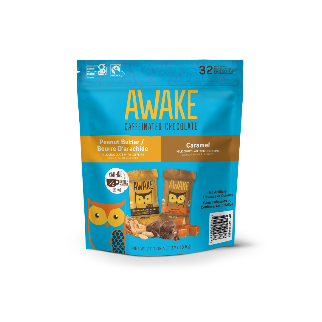 AWAKE Chocolate Caffeinated Chocolate Bites