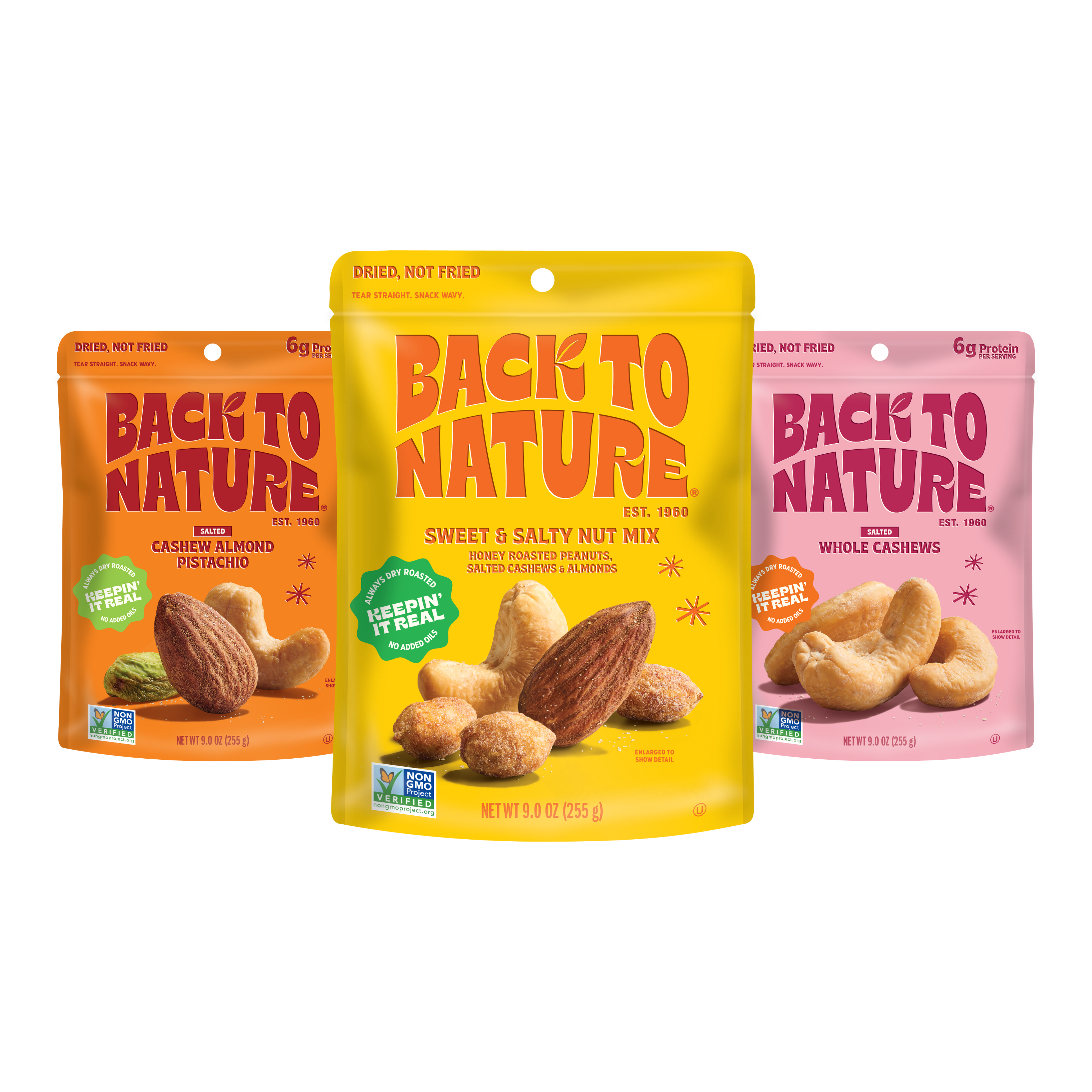 Back to Nature Non-GMO Roasted Nuts