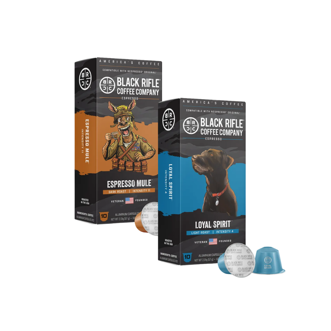 Black Rifle Coffee Premium Espresso Pods