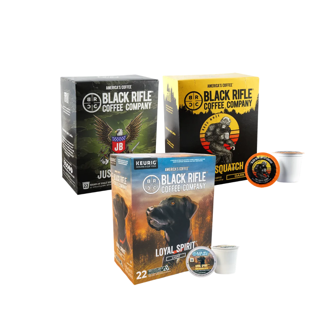 Black Rifle Coffee Premium K-Cup Coffee Pods