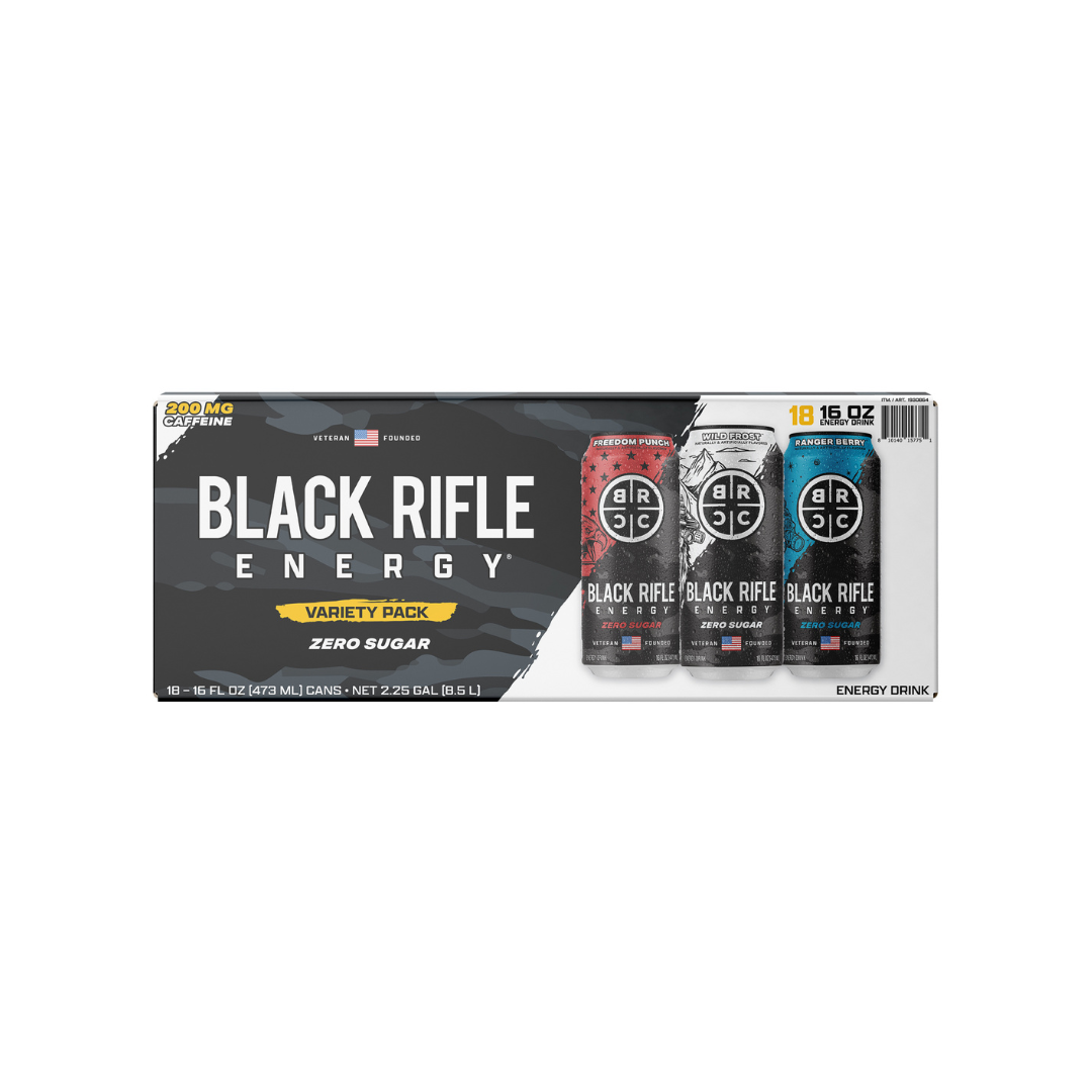 Black Rifle Coffee 0 Sugar Energy Drink Pack