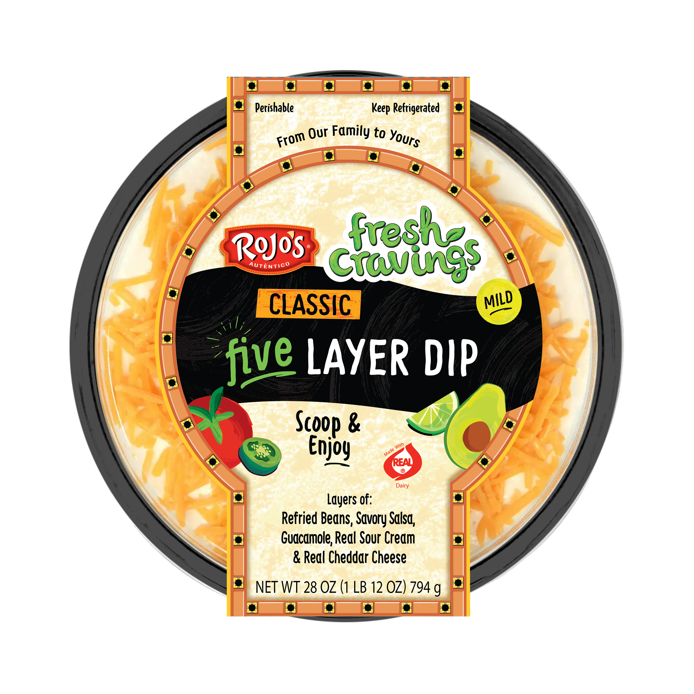 Fresh Cravings Gluten-Free 5 Layer Dip