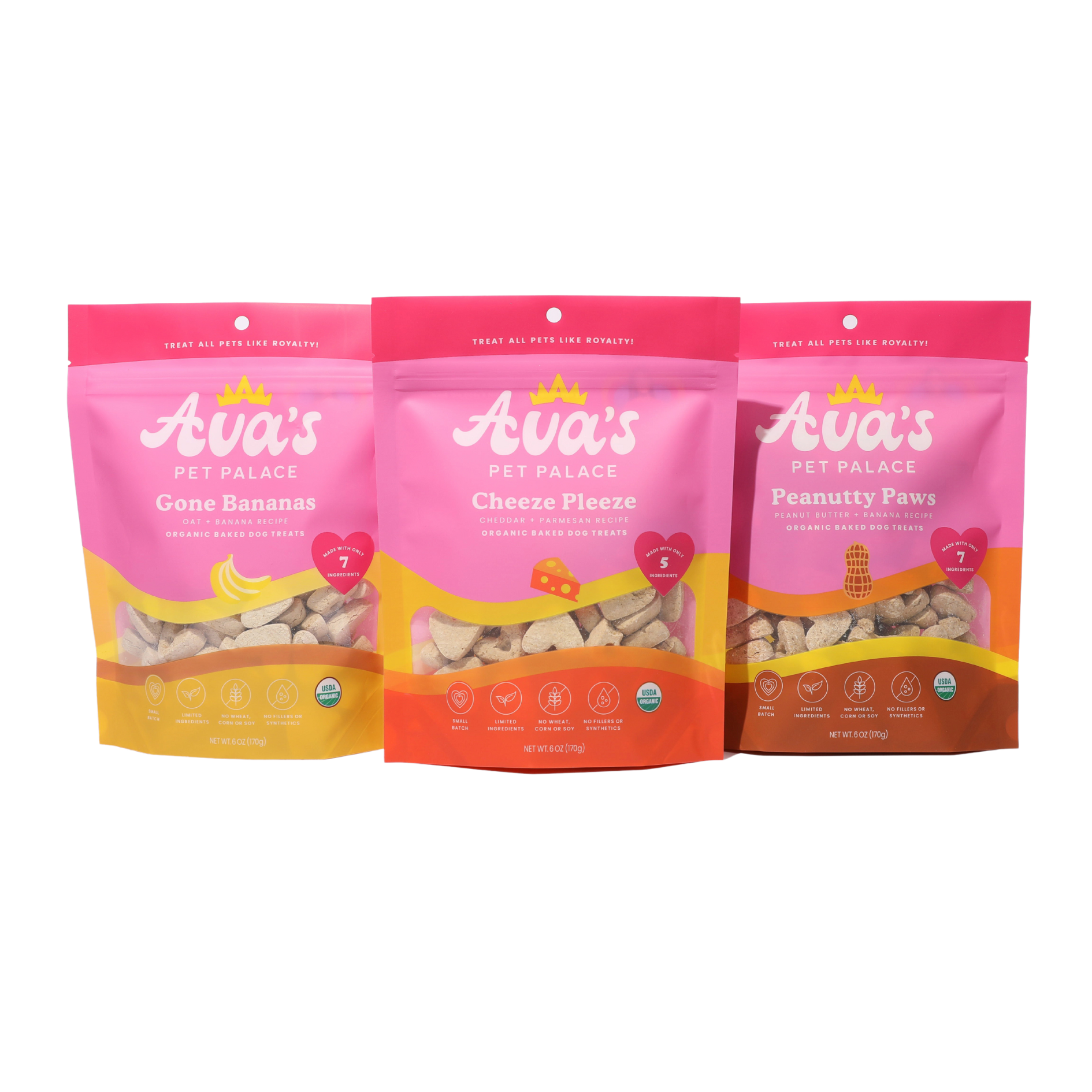 Ava's Pet Palace Organic Dog Treats