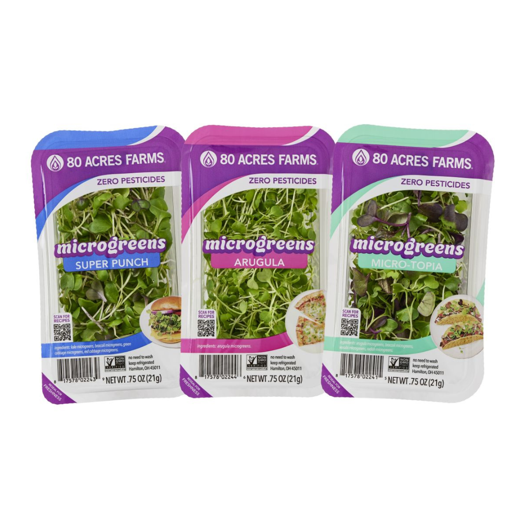 80 Acres Farms Fresh Microgreens