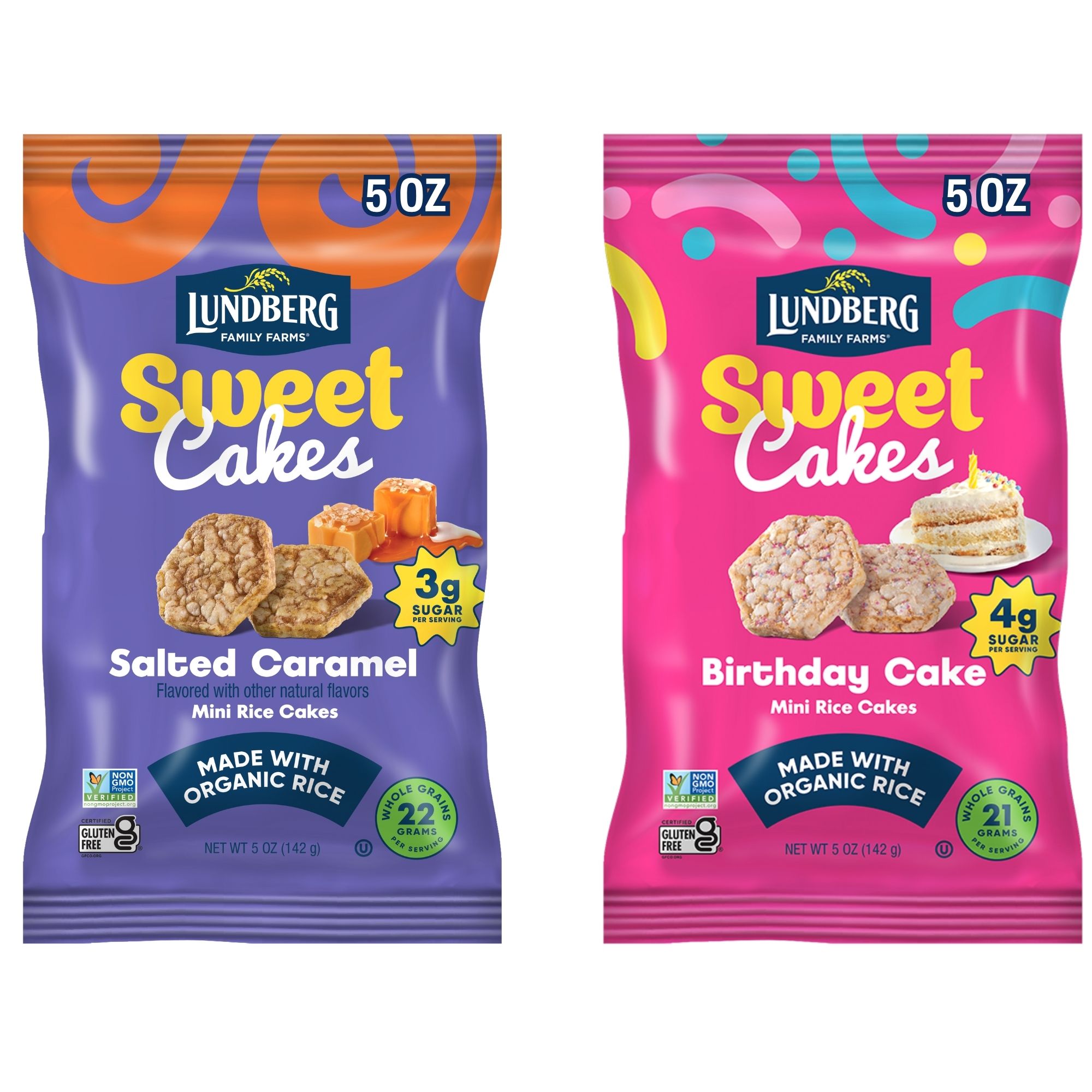 Lundberg Family Farms Sweet Cakes Rice Cakes