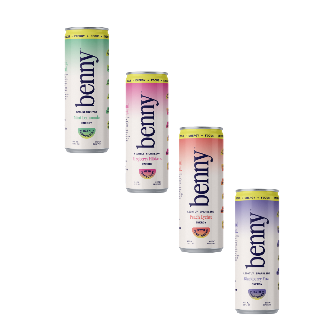 Benny Low Caffeine Energy Drink - Featured