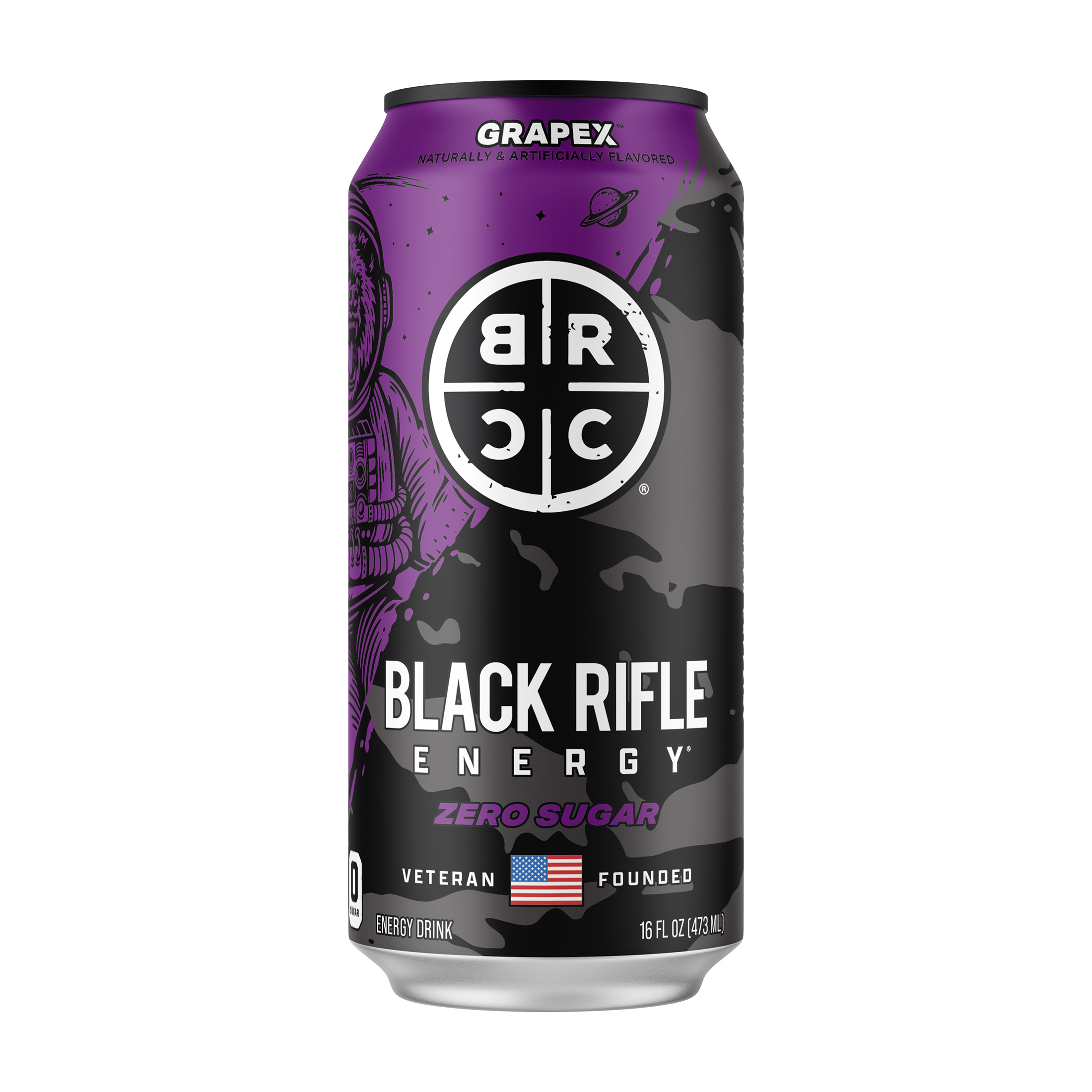 Black Rifle Coffee 0Sugar Grape Energy Drink