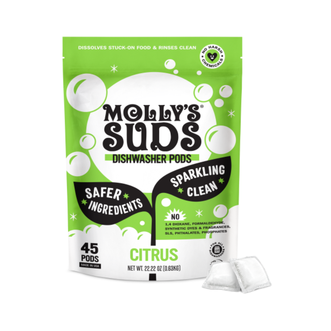 Molly's Suds Dishwasher Pods - Featured