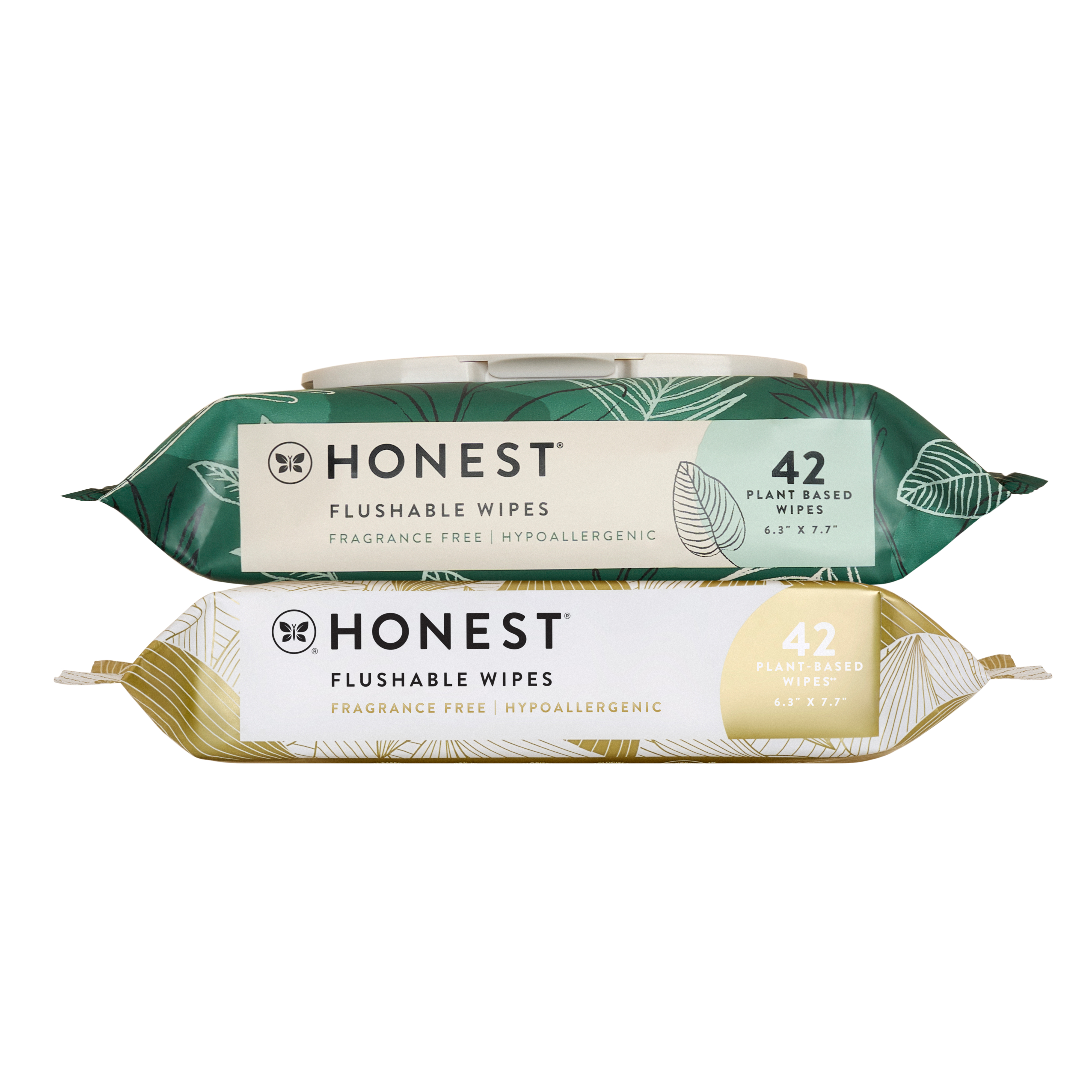 Honest Flushable Wipes 42ct