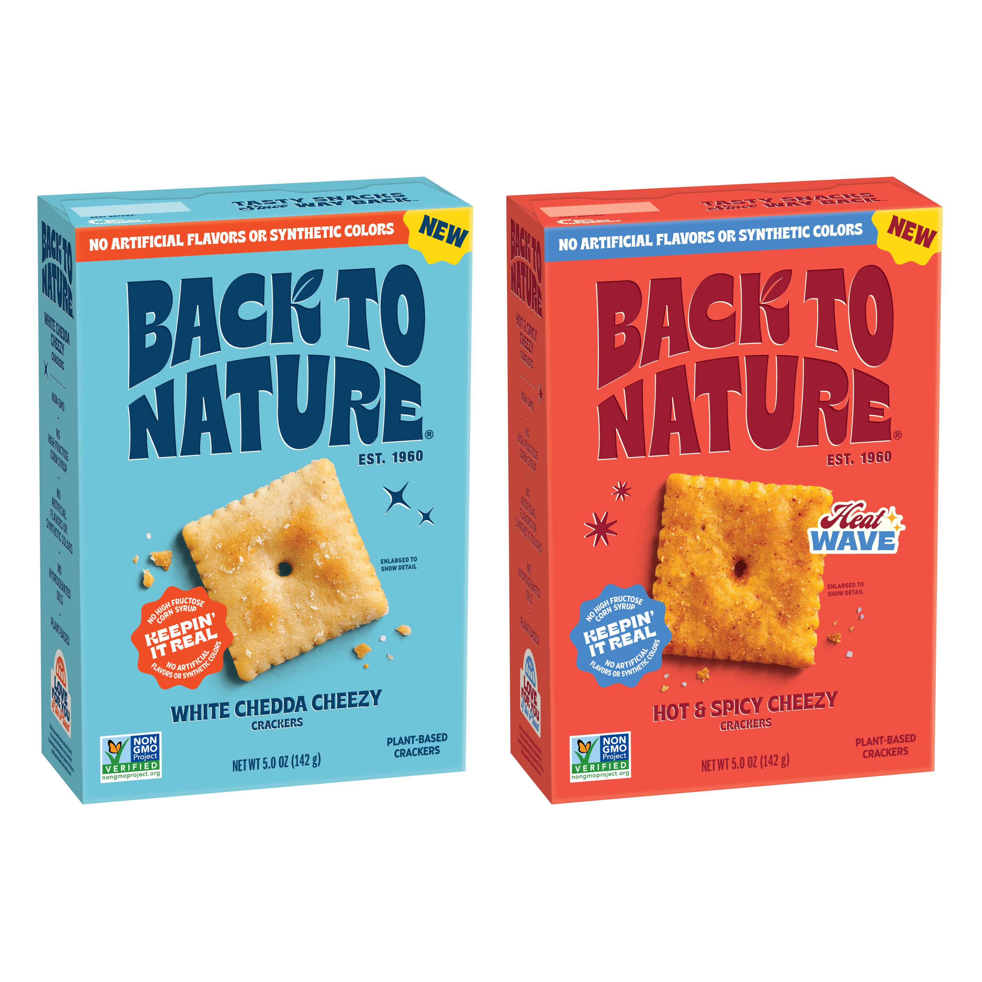 Back to Nature Cheezy Crackers