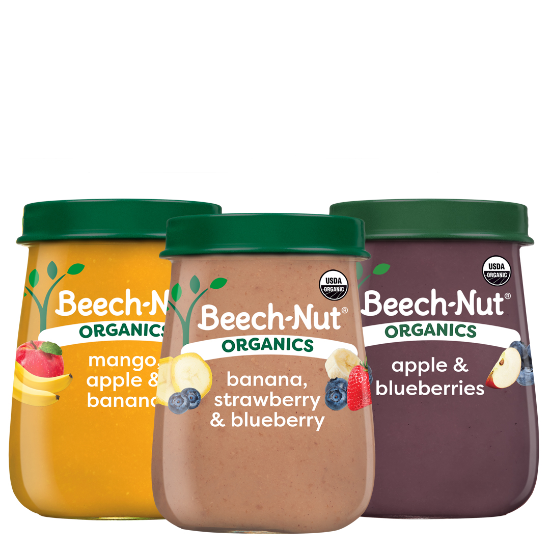 New Organic Baby Jars