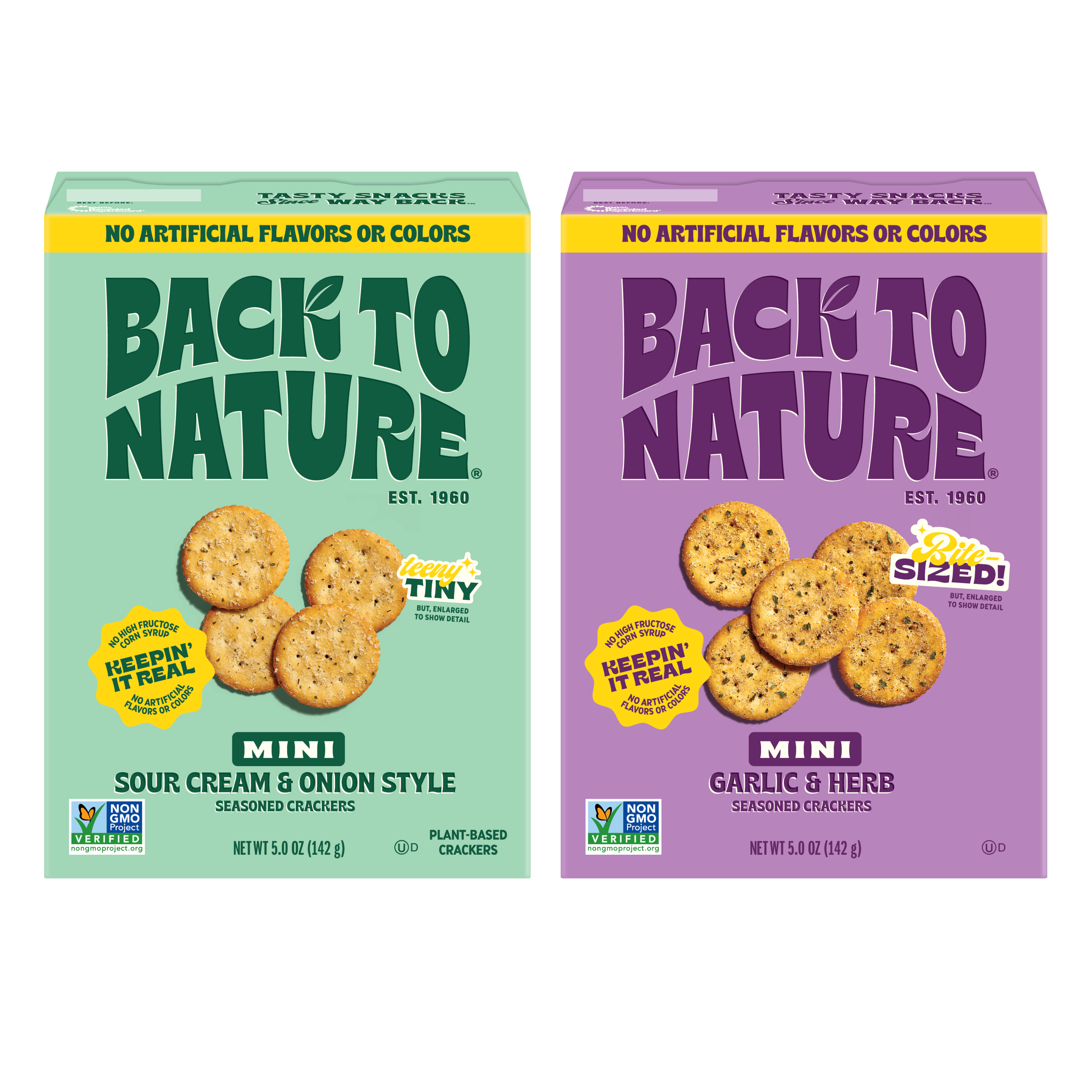 Back to Nature Non-GMO Mini Crackers