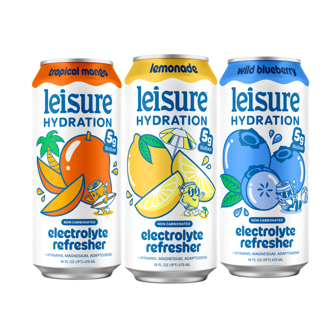 Leisure Hydration Electrolyte Refreshers - Featured
