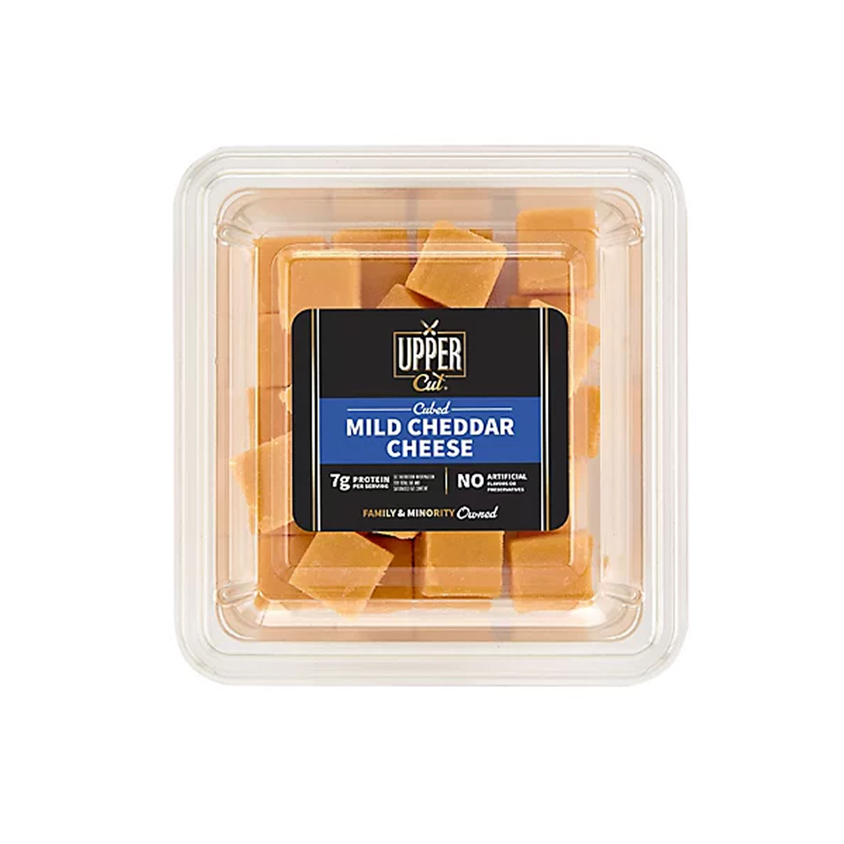 Upper Cut Mild Cheddar Cheese Cubes