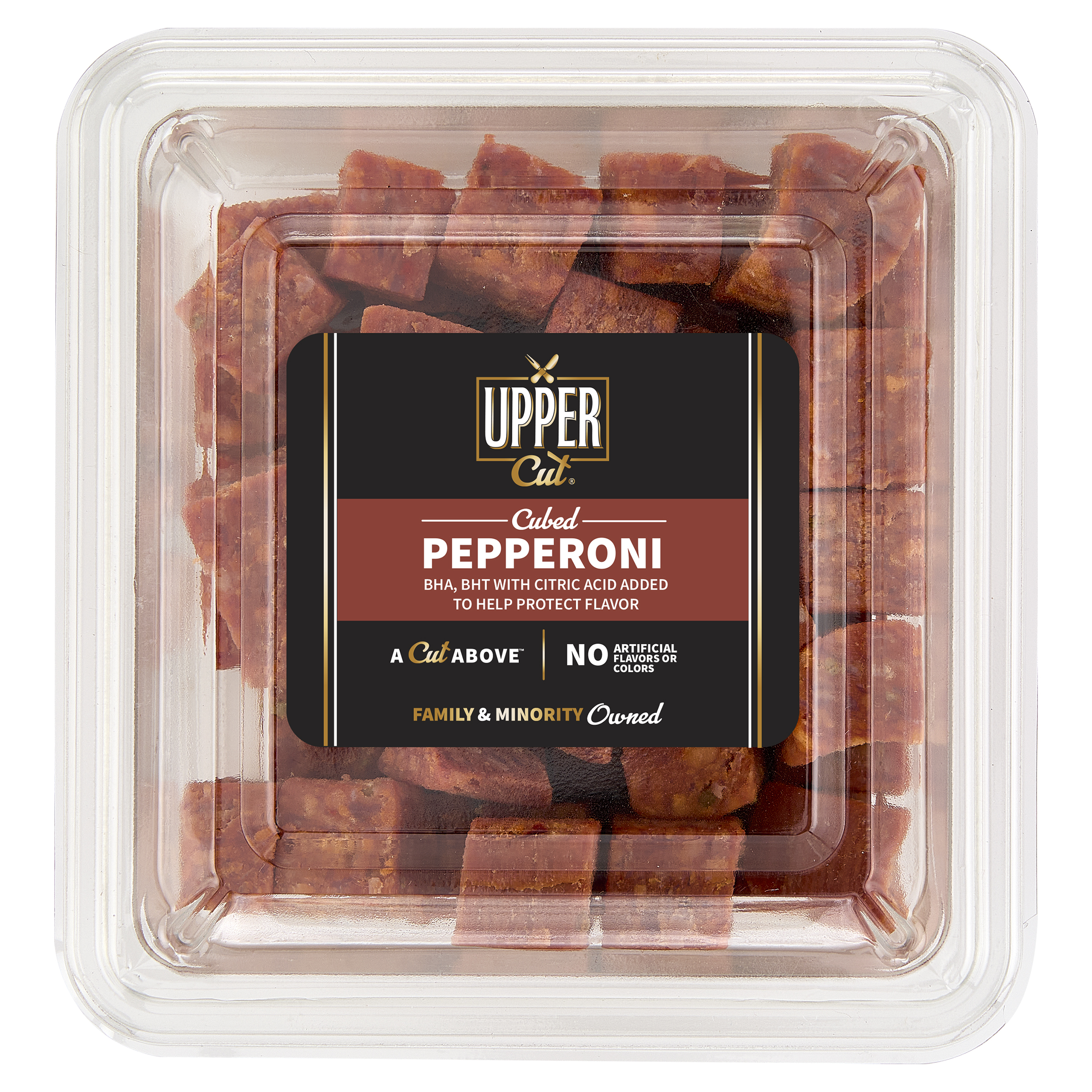 Upper Cut Cubed Pepperoni