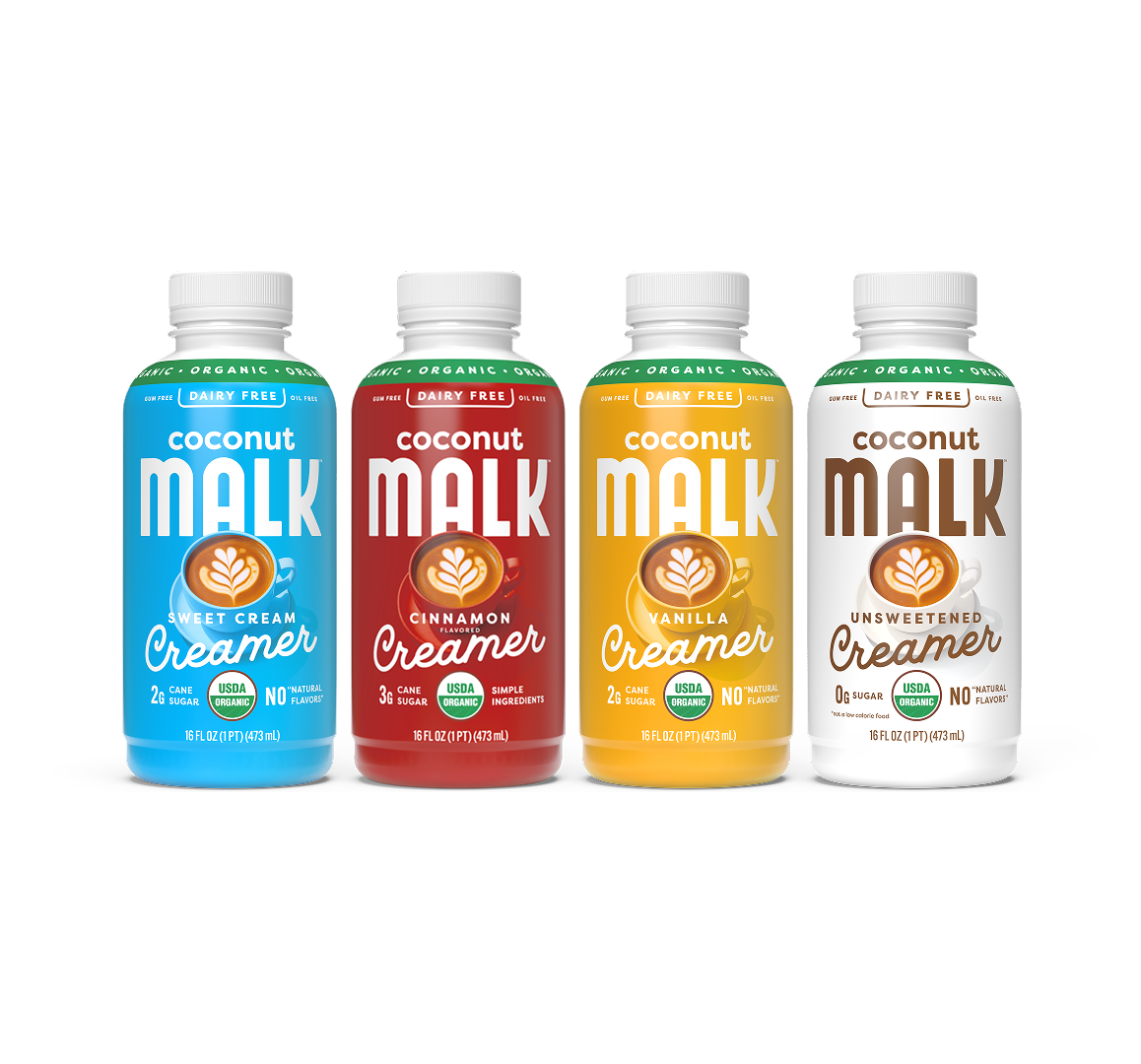 MALK Organic Coconut Creamers