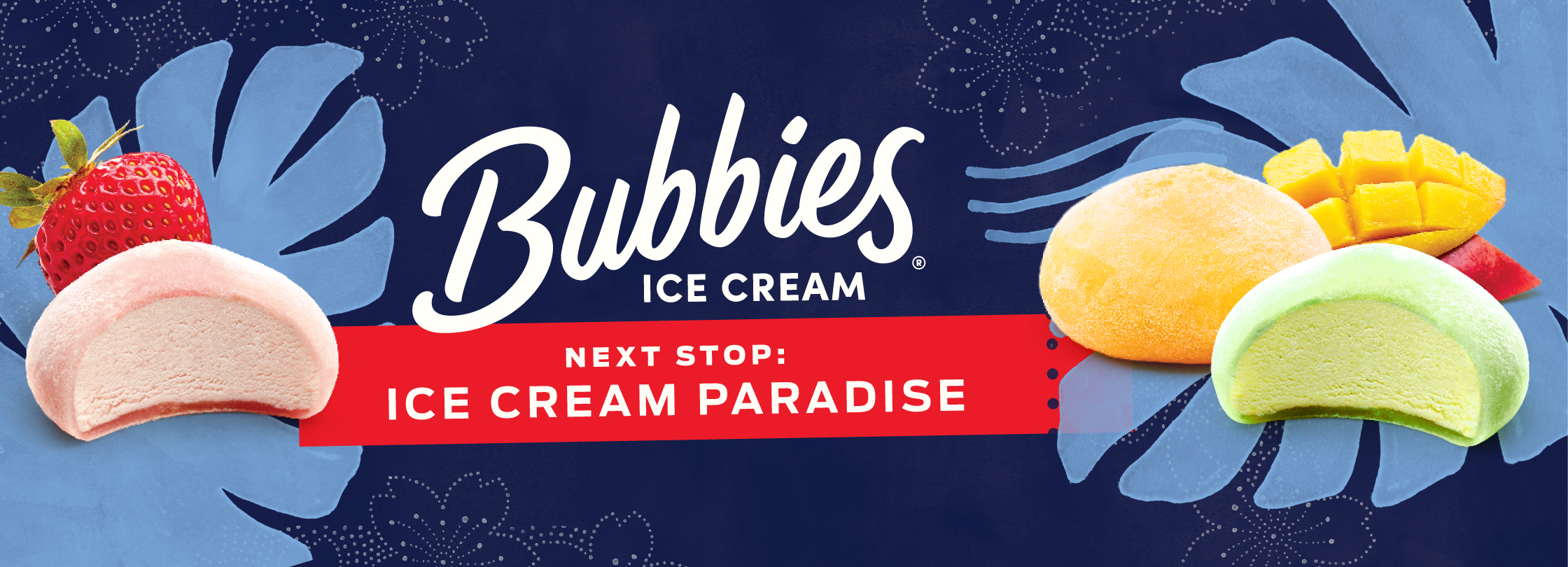 Bubbies Ice cream banner